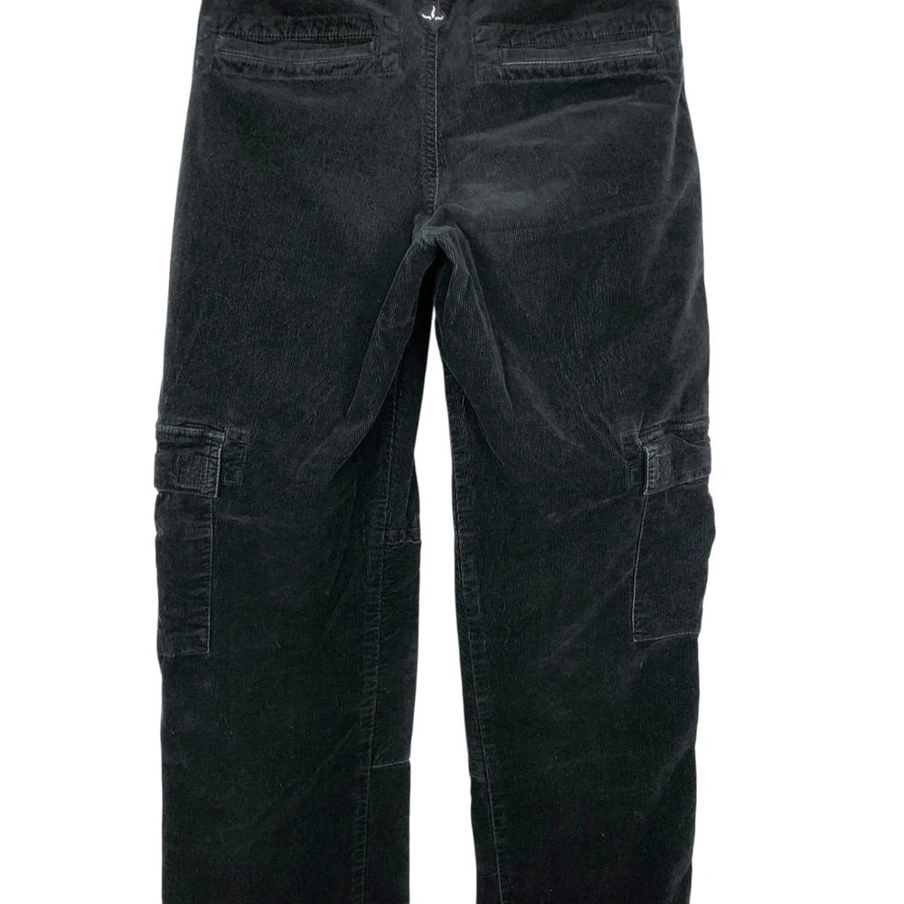 Vintage Prana Corduroy Low Rise Cargo Pants Straight Leg Small Y2K 90s Grunge - Picture 7 of 16
